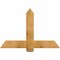 Ekena Millwork Eugene Rough Sawn Timber Gable Bracket, Western Red Cedar, 48"W x 32"H x 2"D x 6"F, 16/12 Pitch GBW048X32X0206EUG00RWR - alternate 1